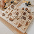 QTOYS - Natural Lowercase Puzzle